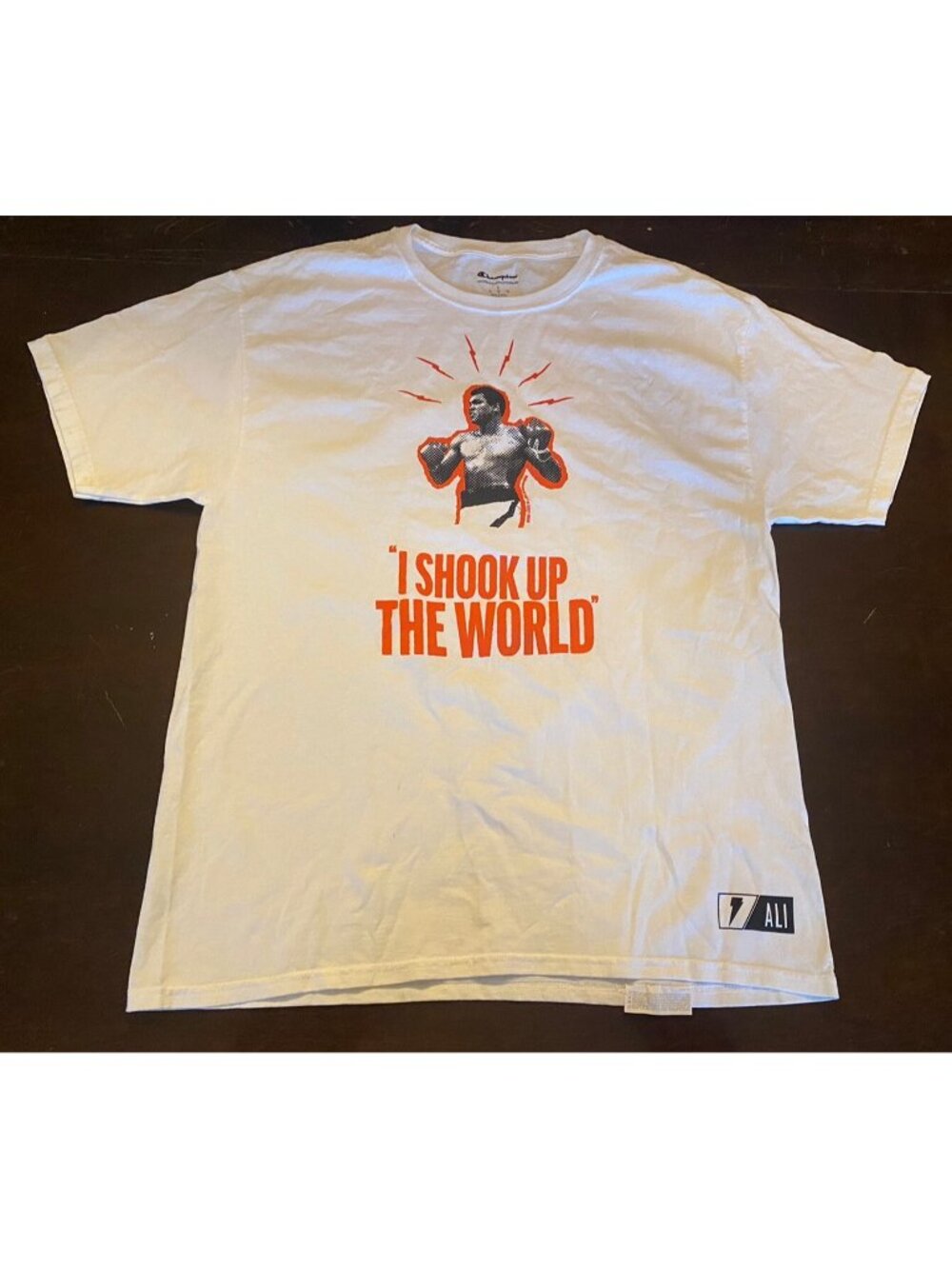 Muhammad Ali Shirt. I Shook Up The World  Men Large Cassius Clay Official Ali